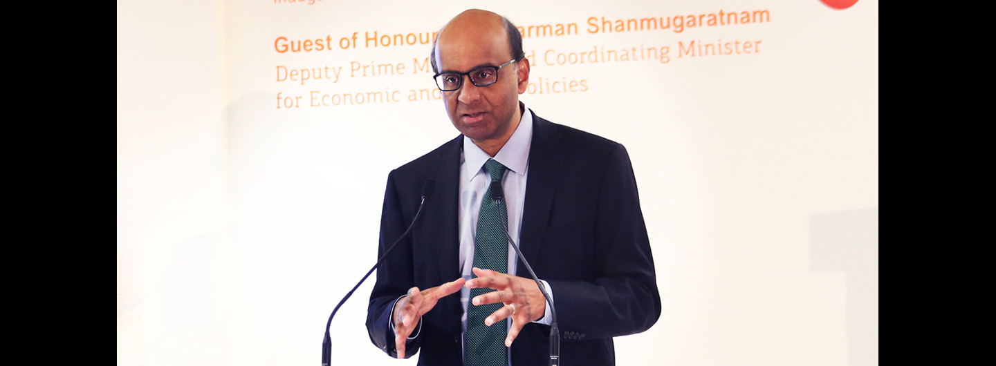 DPM Tharman at opening of GSK regional HQ on 30 Oct 2017