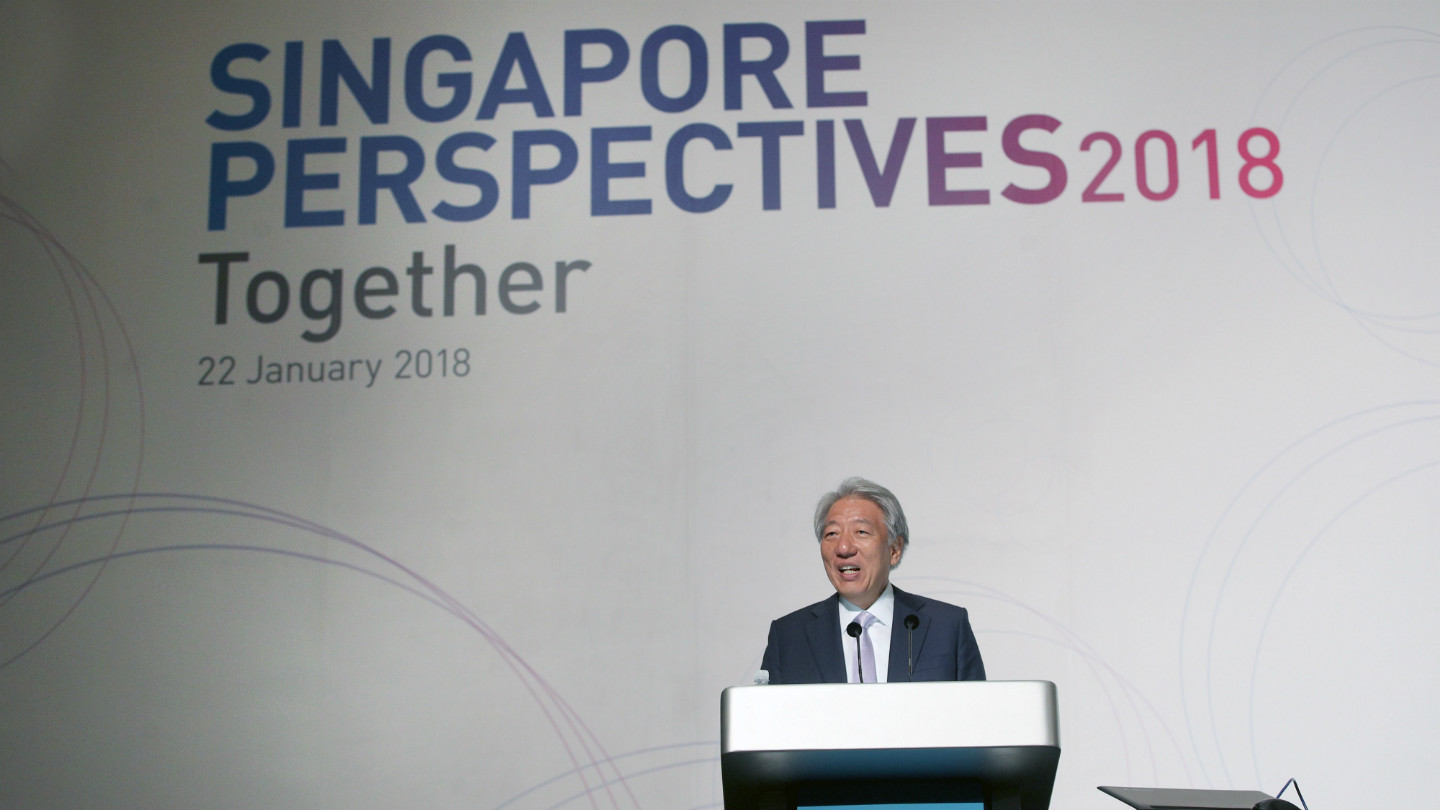 DPM Teo Chee Hean at the Lunch Dialogue Session for the IPS Singapore Perspectives 2018 Conference
