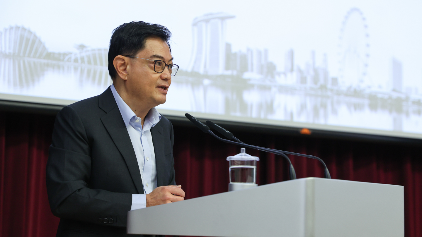 20231123 - DPM Heng Swee Keat at SGX Sustainability Report review feature image png