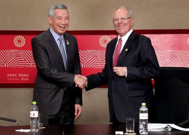 PM Lee Hsien Loong's visit to Peru in Nov 2016 (MCI Photo by Terence Tan)