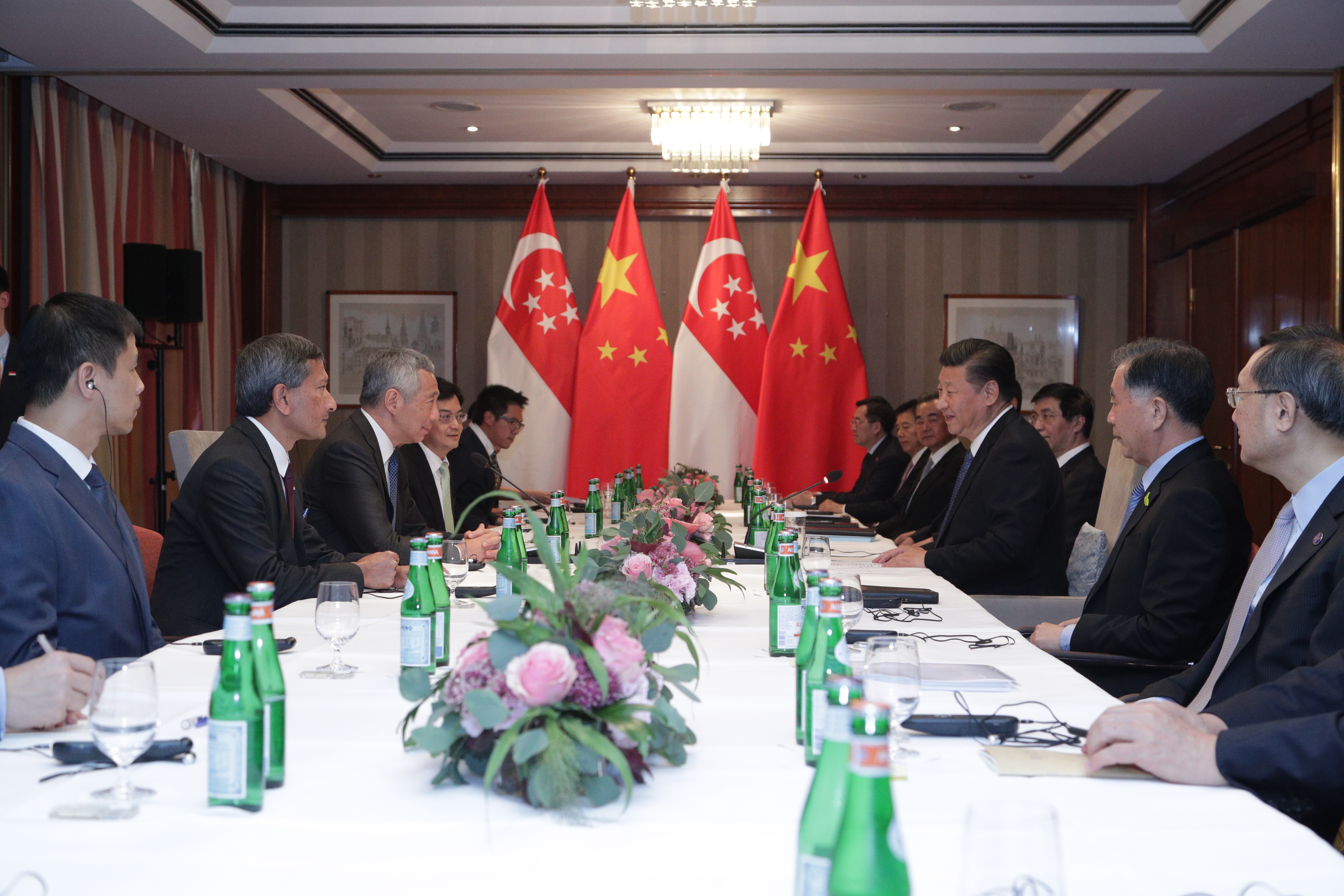 PM Lee at G20 summit in Hamburg on 7 to 8 July 2-17 (MCI Photo by Kenji Soon)