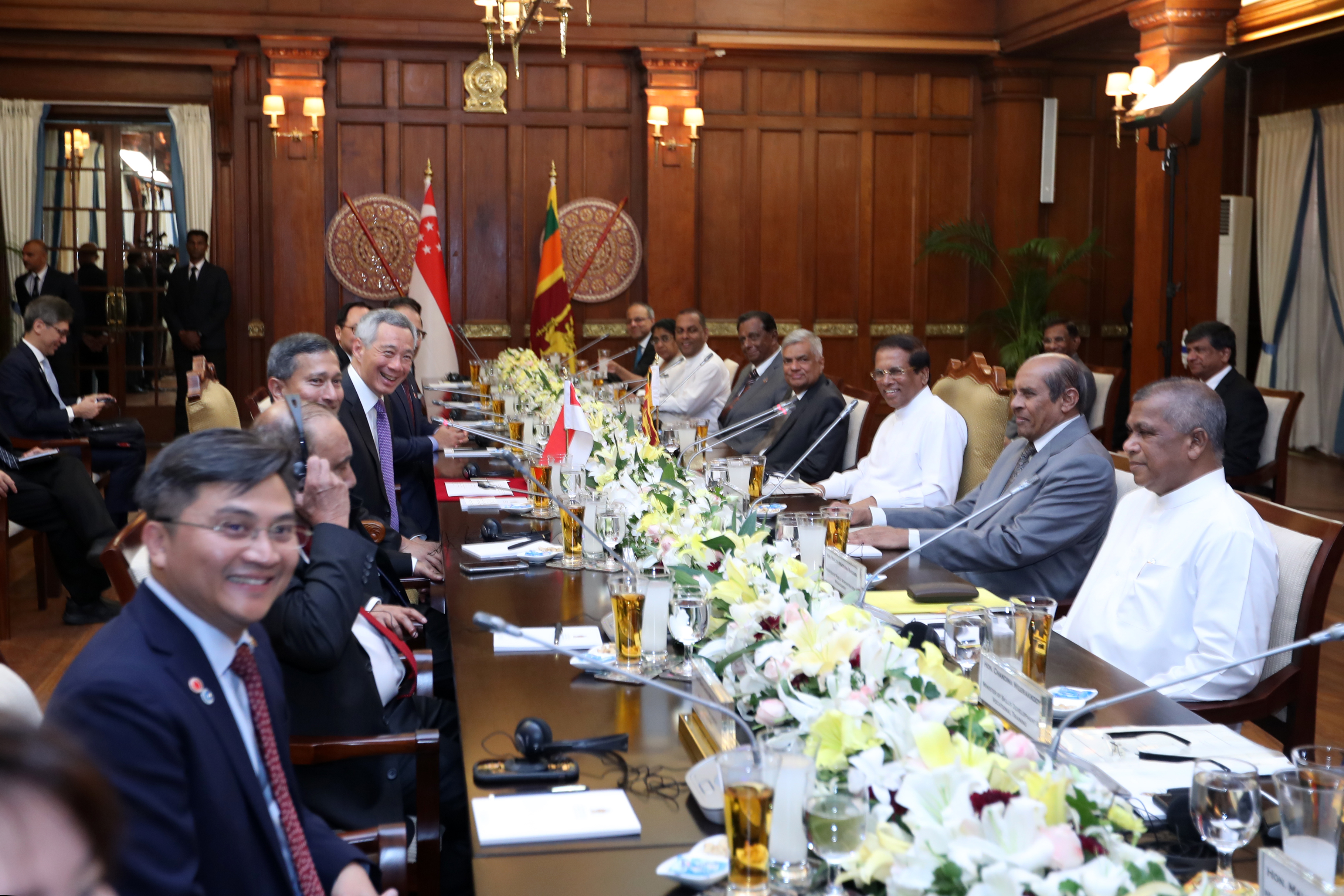 Official Visit to Sri Lanka by PM Lee Hsien Loong in January 2018 (MCI Photo by Fyrol)