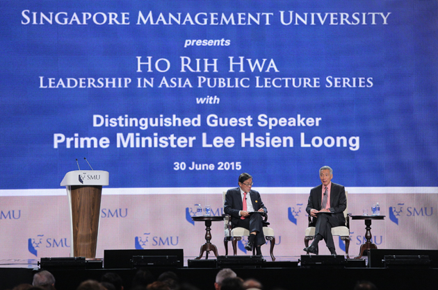 Dialogue Session by Prime Minister Lee Hsien Loong at the Ho Rih Hwa Leadership in Asia Public Lecture Series on 30 Jun 2015 ( MCI Photo by Kenji Soon)