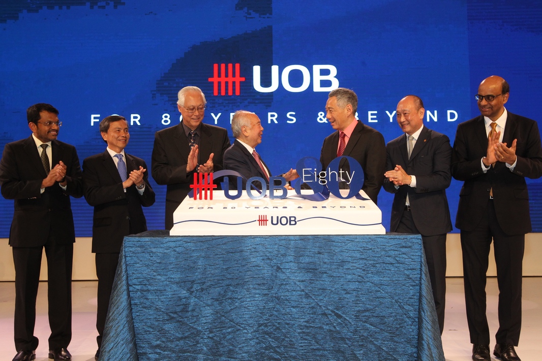 PM Lee Hsien Loong at the UOB 80th Anniversary
