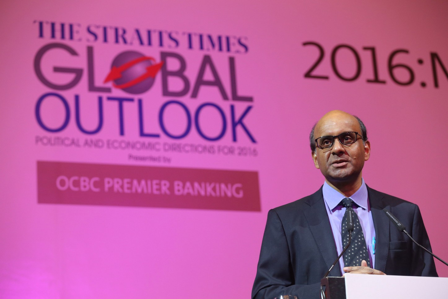 DPM Tharman at the Straits Times Global Outlook Forum 
