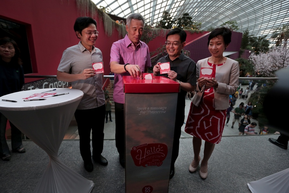 PM Lee at SG50 Appreciation Dinner