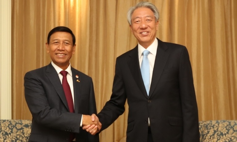 Meeting between DPM Teo Chee Hean and Indonesian Coordinating Minister for Political, Legal and Security Affairs Wiranto, 10 October 2016