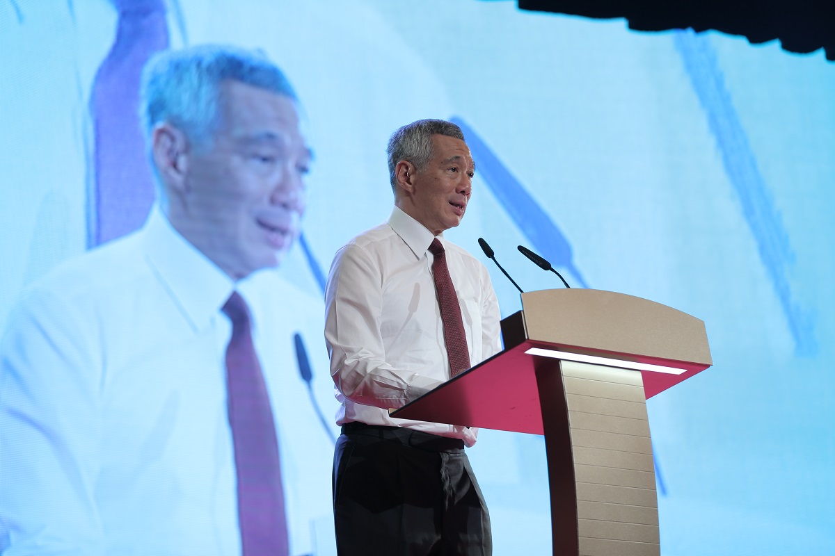 PM Lee Hsien Loong at the Official Opening of Dharma Hall
