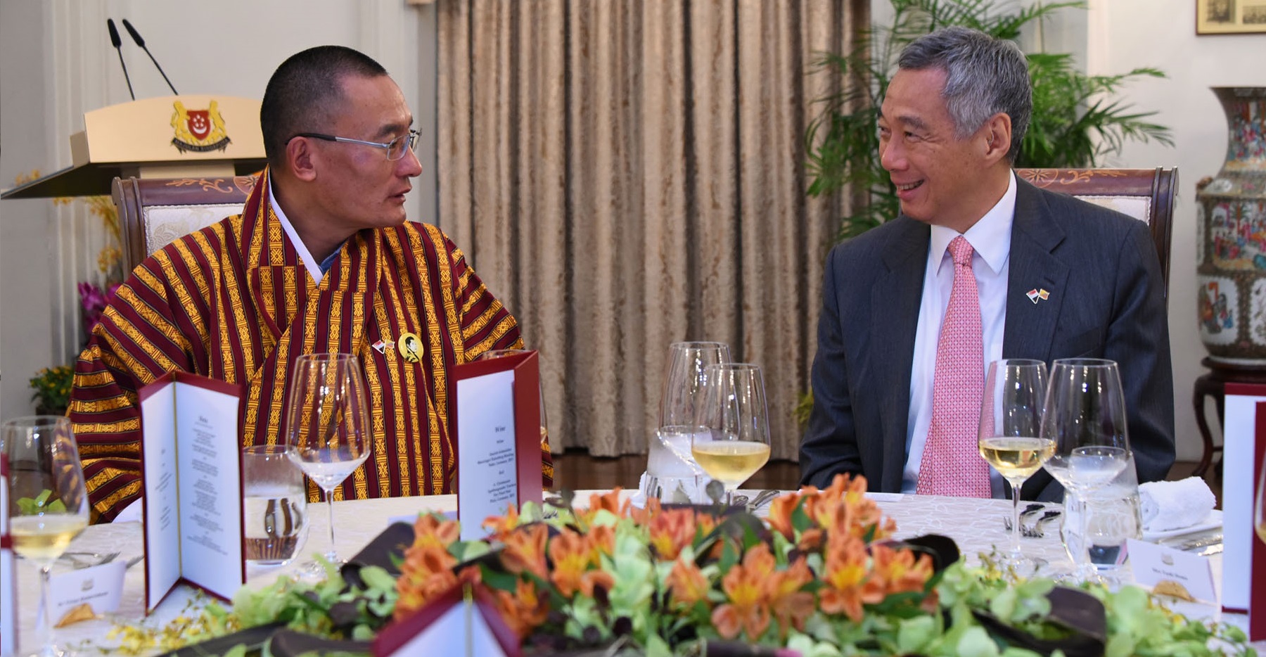 PM Lee Hsien Loong at the Official Lunch Hosted in Honour of Bhutan PM Tshering Tobgay