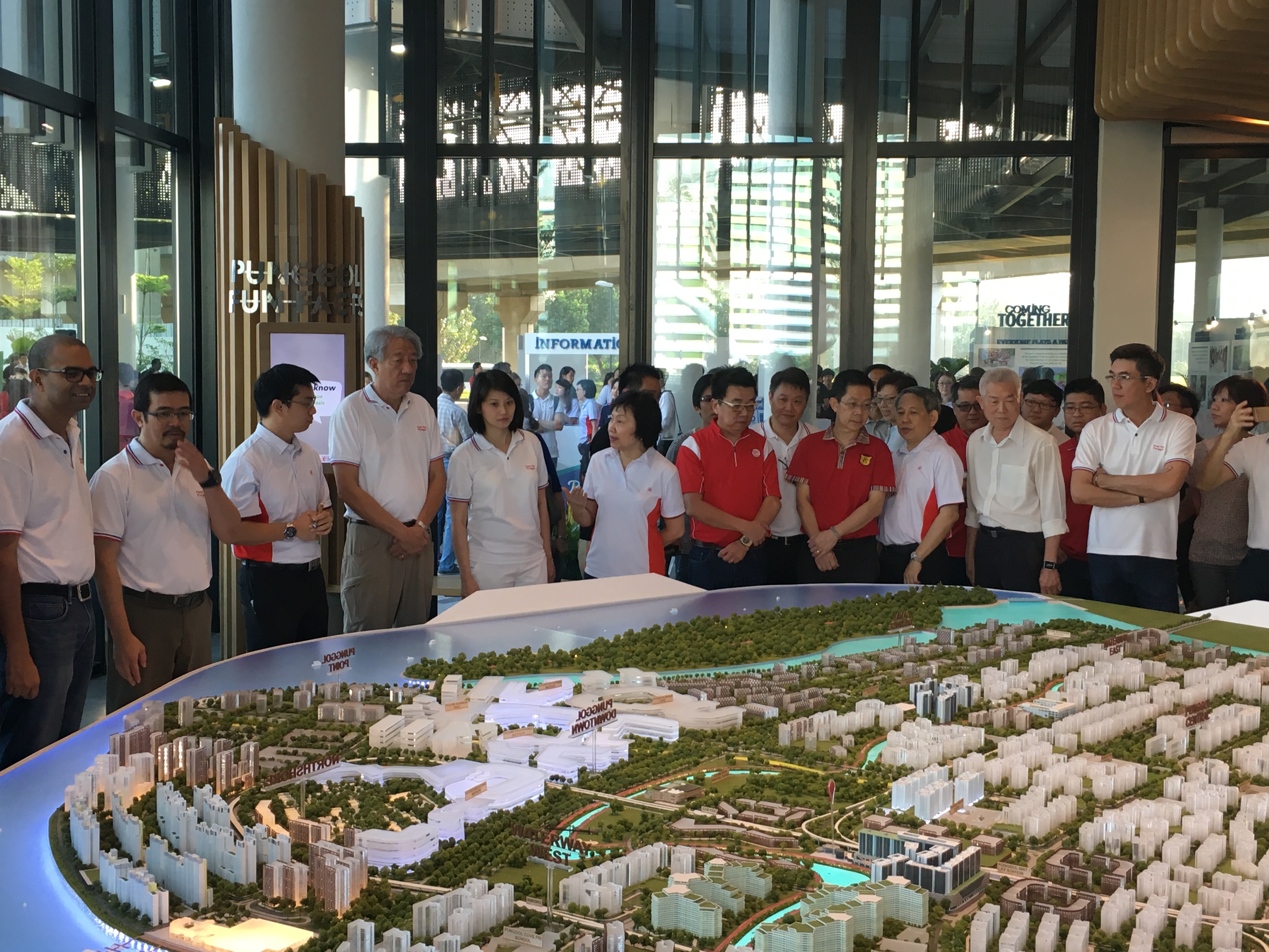 DPM Teo Chee Hean at Opening of Punggol Town Square on 15 Jan 2017