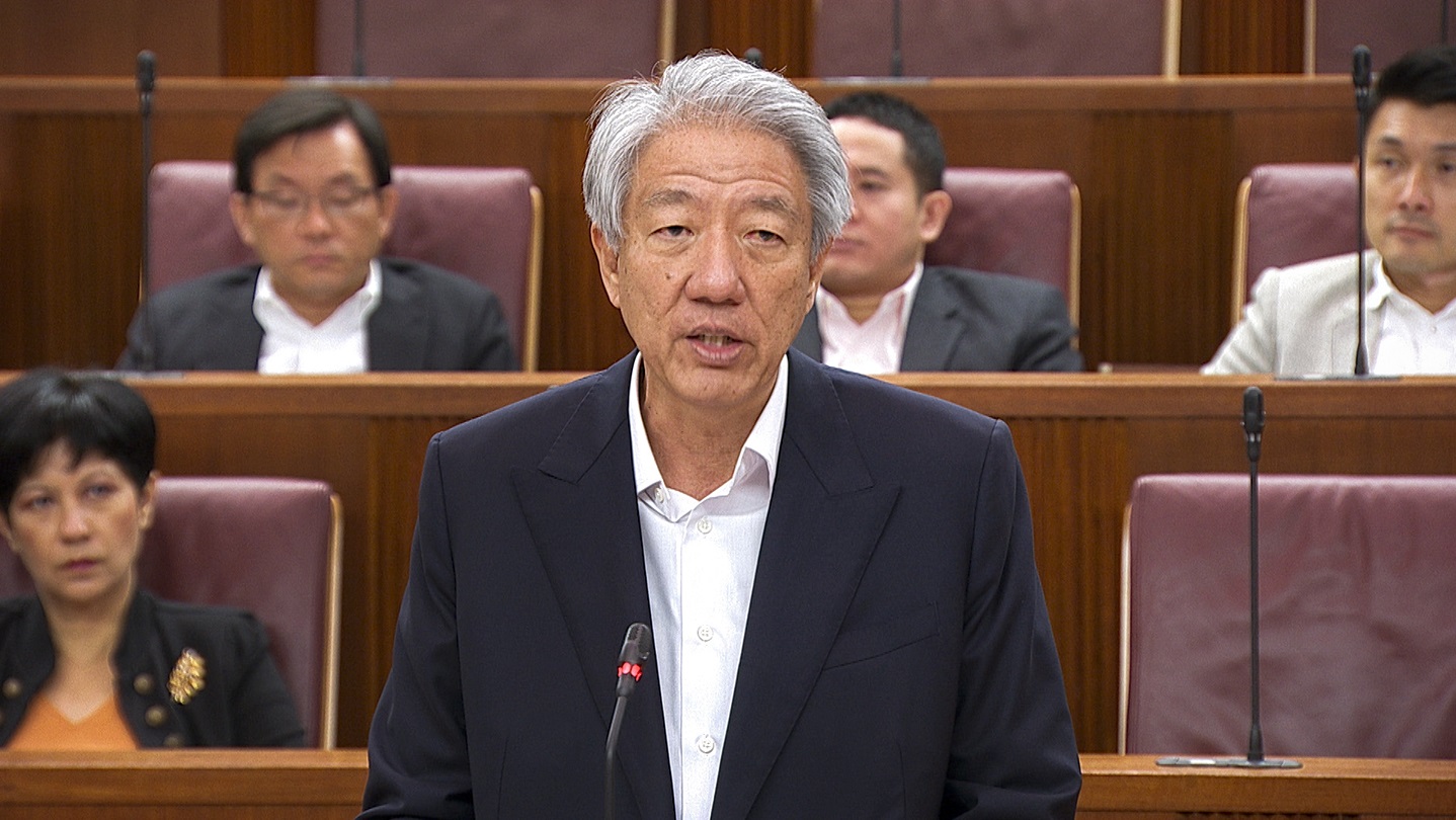 DPM Teo in Parliament on 38 Oxley Road