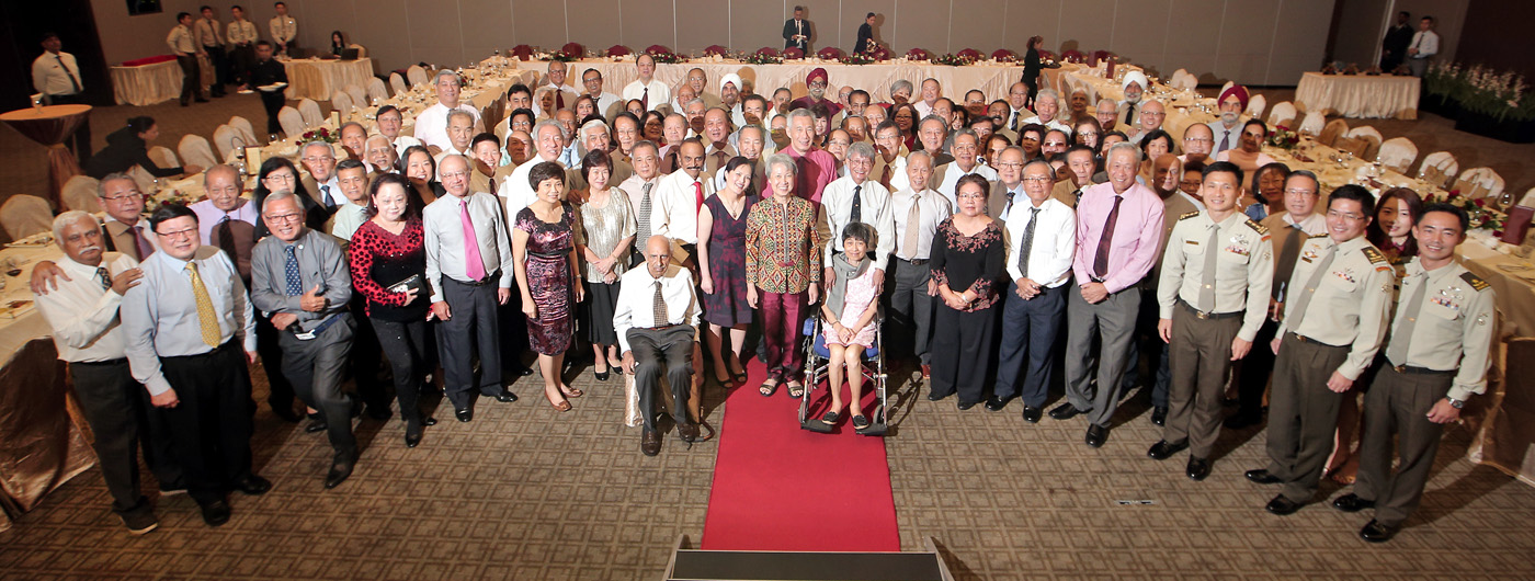 Pm Lee Hsien Loong at SAFTI Inaugural Commissioning Parade Golden Jubilee Dinner (MCI Photo by Terence Tan)