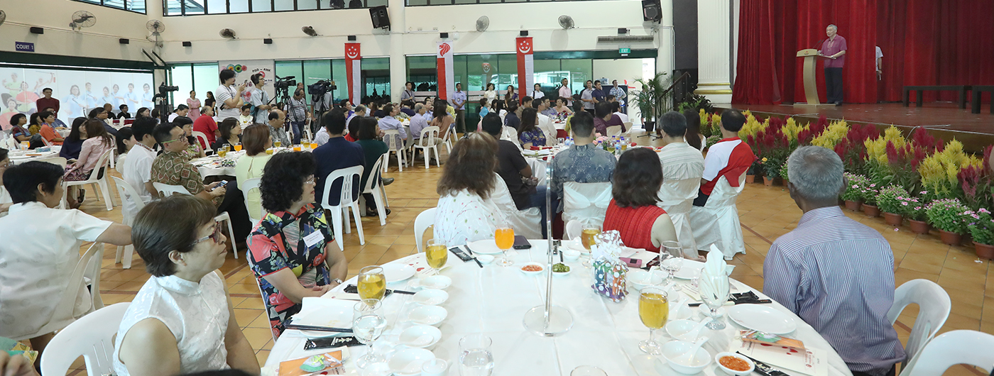 PM Lee Hsien Loong at the PG Ambassadors Appreciation Luncheon (MCI Photo by Betty Chua)