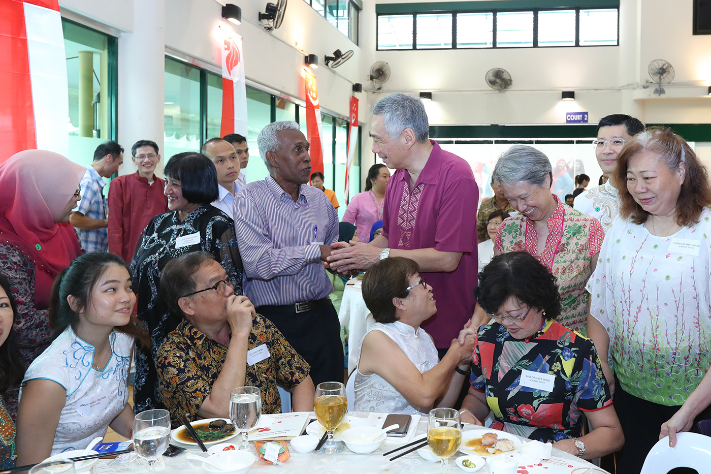 PM Lee Hsien Loong at PG Ambassadors Appreciation Lunch on 23 July 2017 (MCI Photo by Betty Chua)