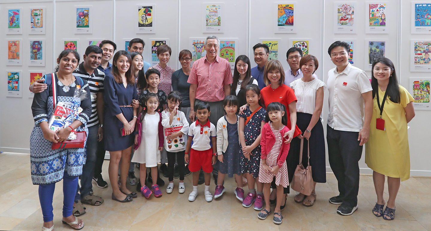 PM Lee Hsien Loong at PCF Family Day 2017 (MCI Photo by Betty Chua)