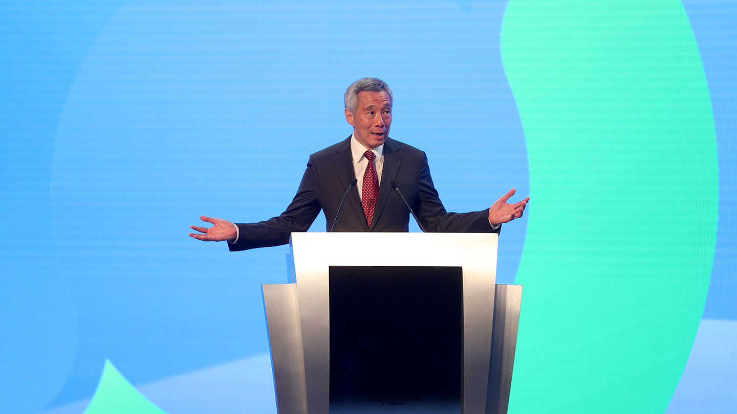 PM Lee Hsien Loong at the World Congress on Safety and Health at Work 2017