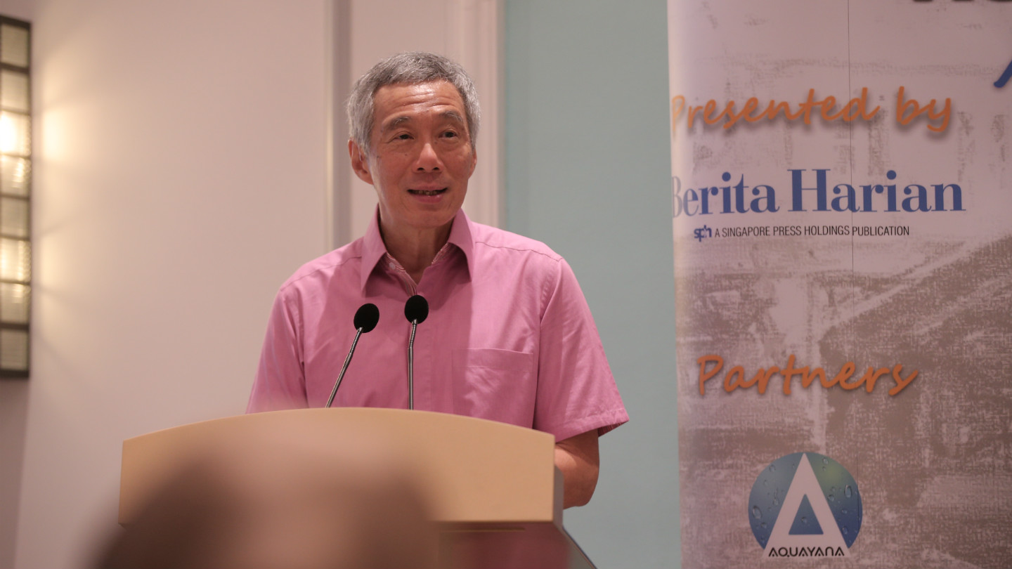 PM Lee Hsien Loong at BH60 Reminiscence By The River