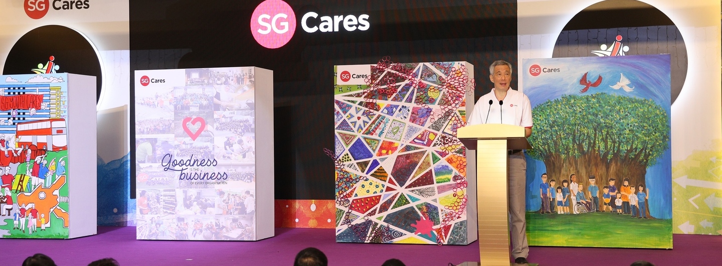 PM Lee at SG Cares
