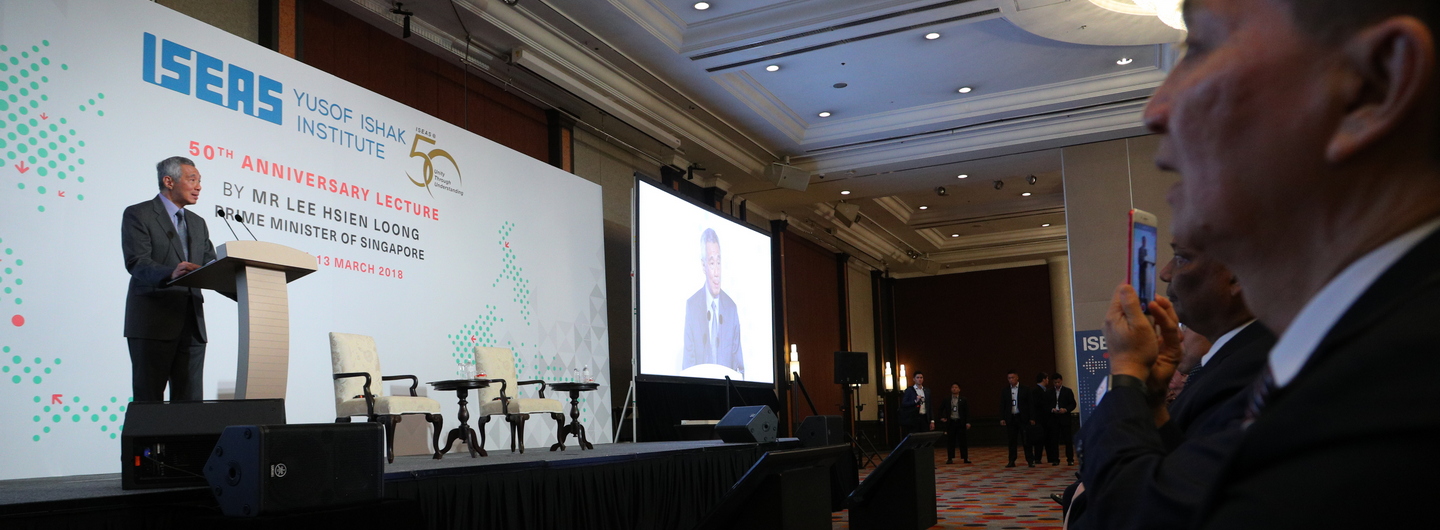 PM Lee Hsien Loong at the ISEAS 50th Anniversary Lecture