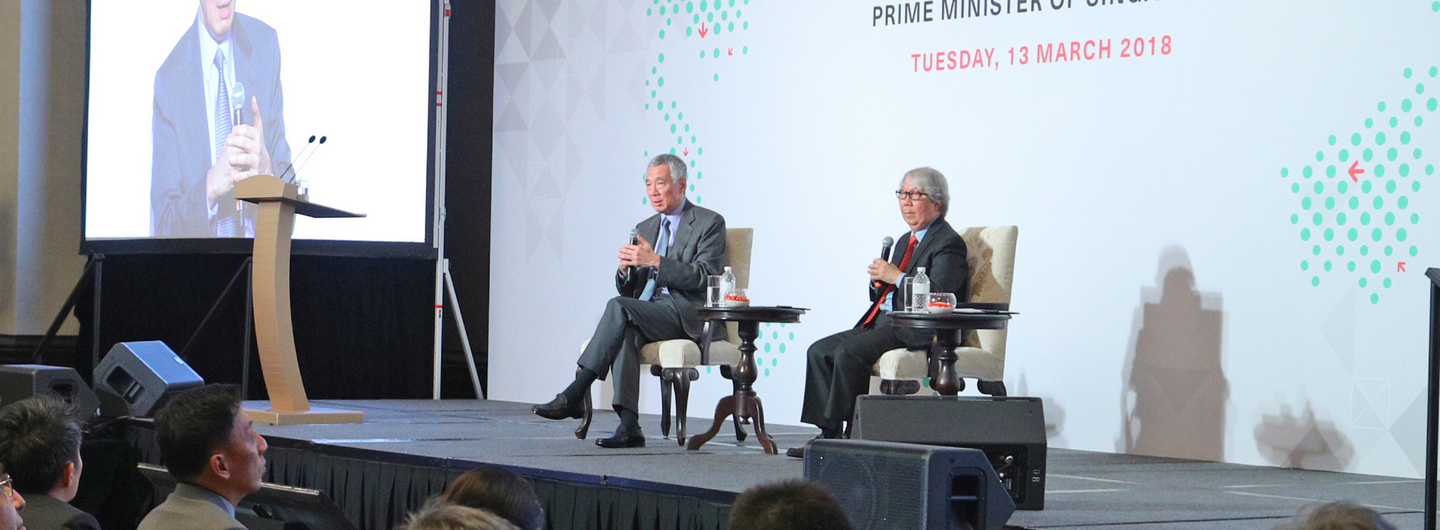 Dialogue with PM Lee Hsien Loong at the ISEAS 50th Anniversary Lecture 