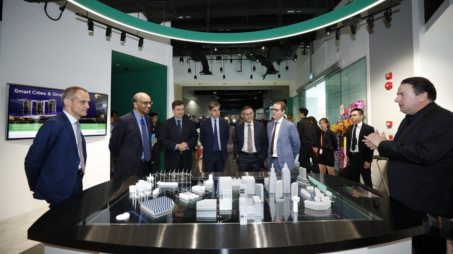 DPM Tharman at the Grand Opening Ceremony of Schneider Electric’s New Headquarters for East Asia and Japan in Singapore