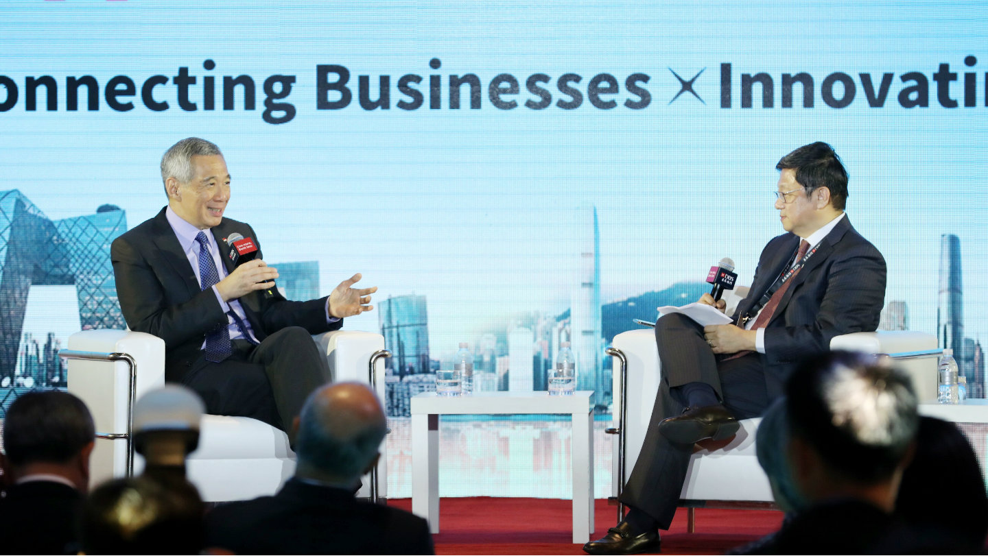 PM Lee Hsien Loong at the DBS Insights Conference China Dialogue.