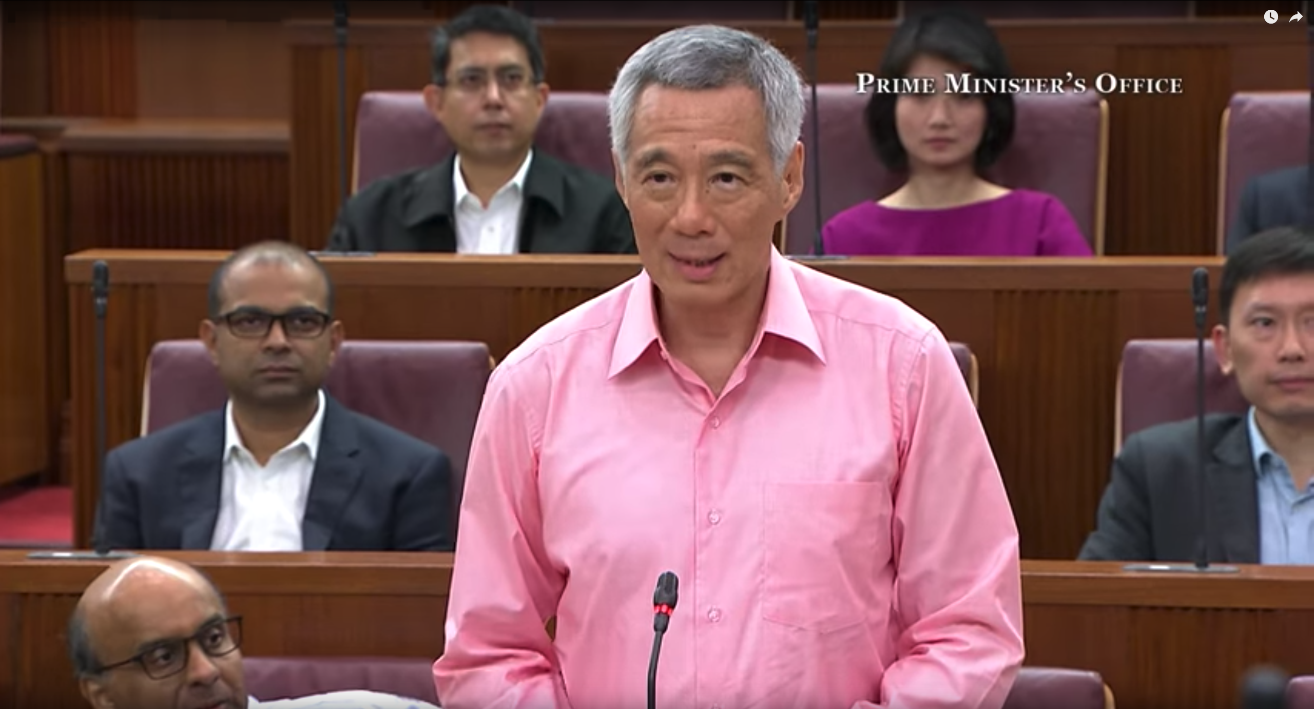 PM Lee Hsien Loong at the Debate of President's Address on 16 May 2018