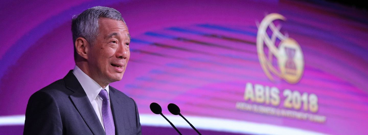 PM Lee Hsien Loong at ABIS