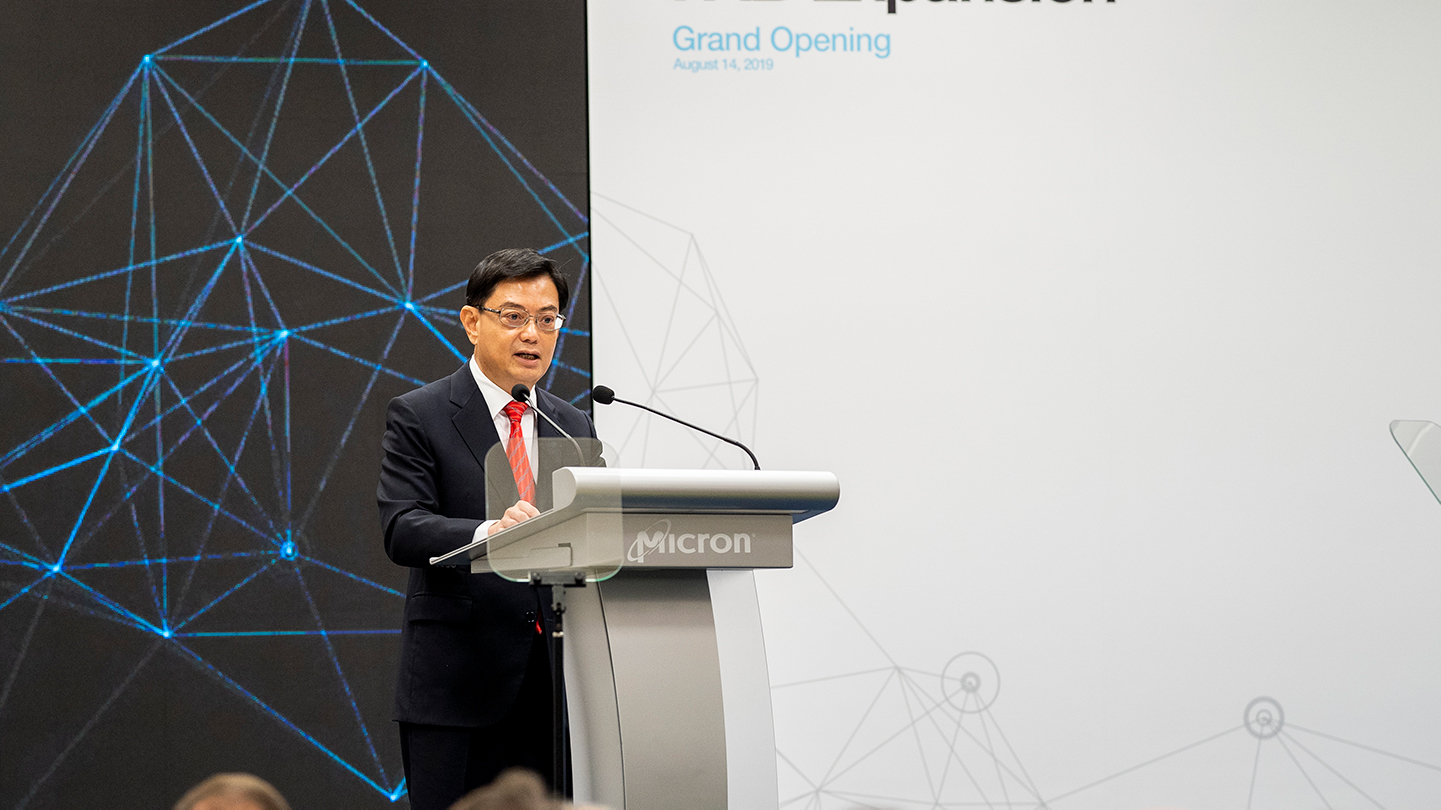 DPM Heng Swee Keat at the Opening of Micron's Expanded Fabrication Facility