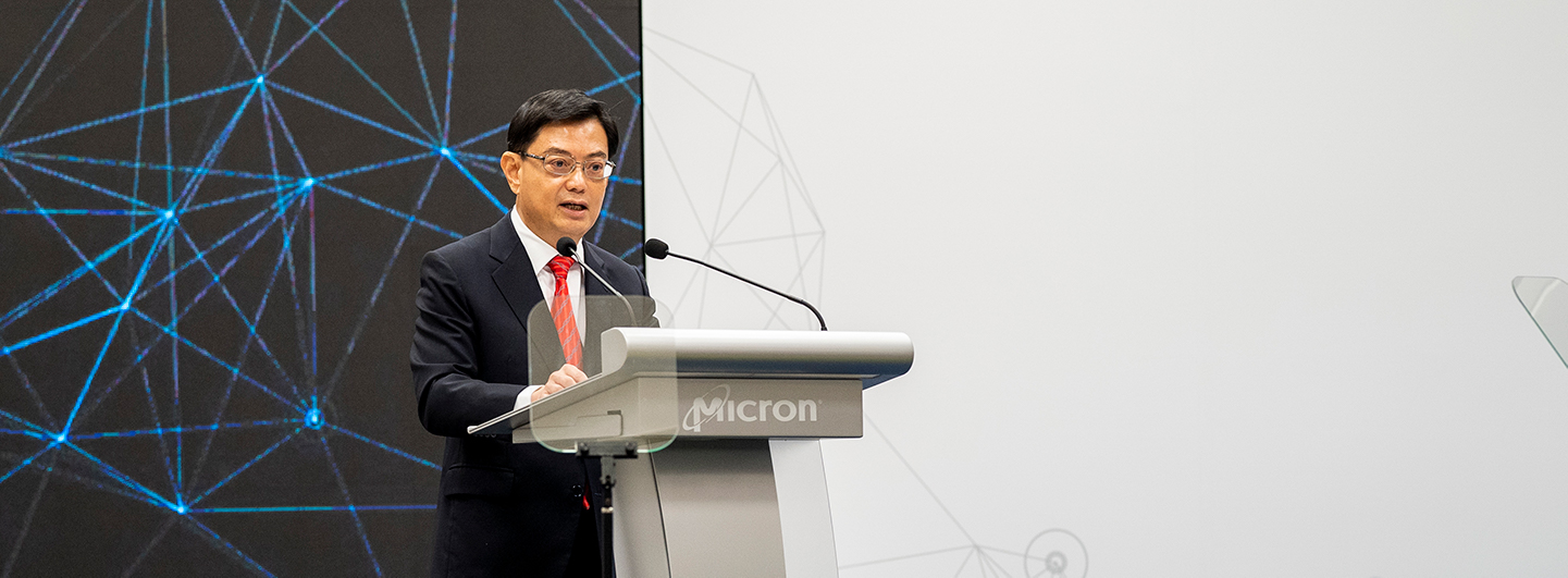 DPM Heng Swee Keat at the Opening of Micron's Expanded Fabrication Facility