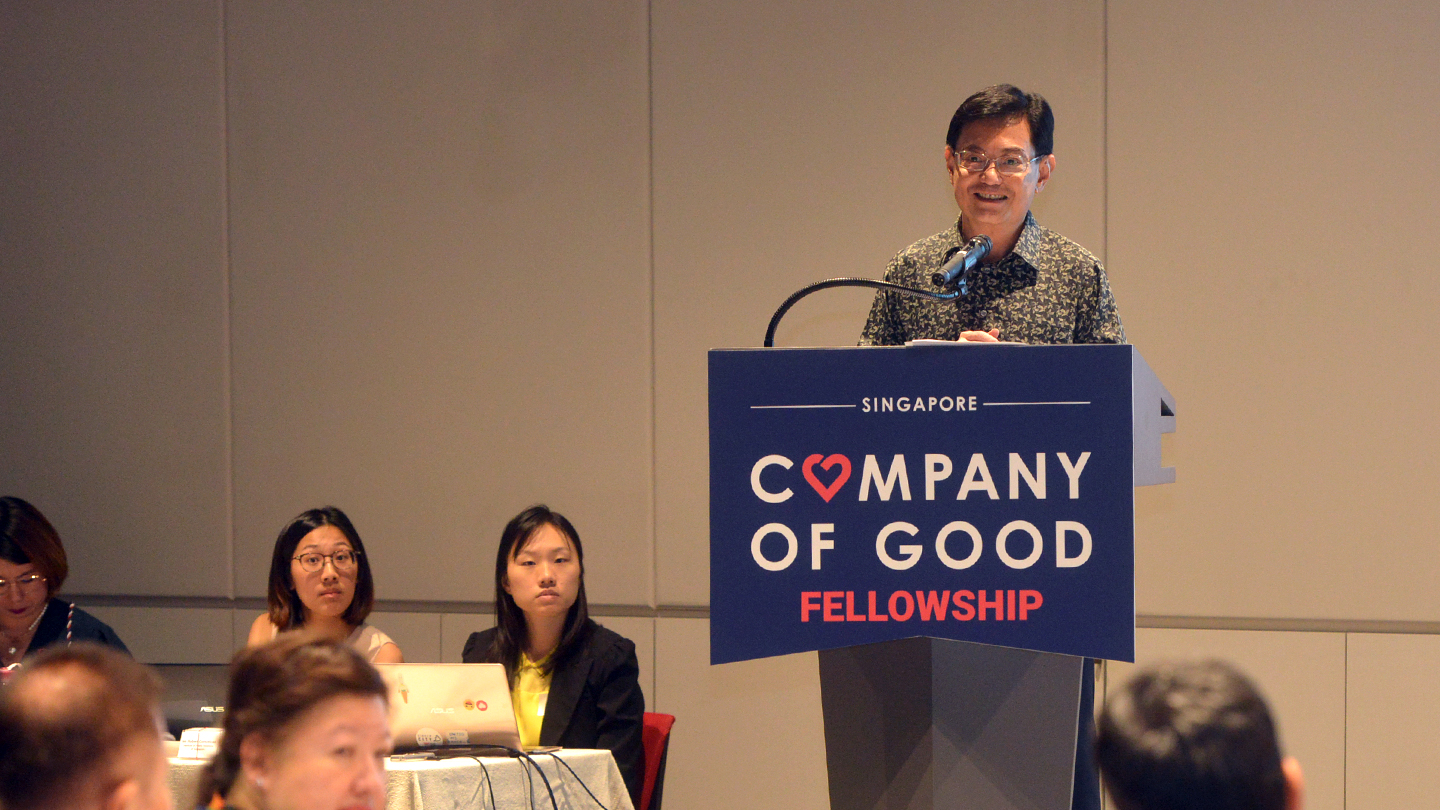DPM Heng Swee Keat at the NVPC Company of Good Fellowship Networking Dinner 2019