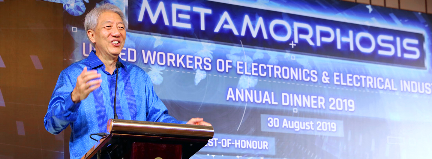 SM Teo Chee Heat at the UWEEI Annual Dinner 2019