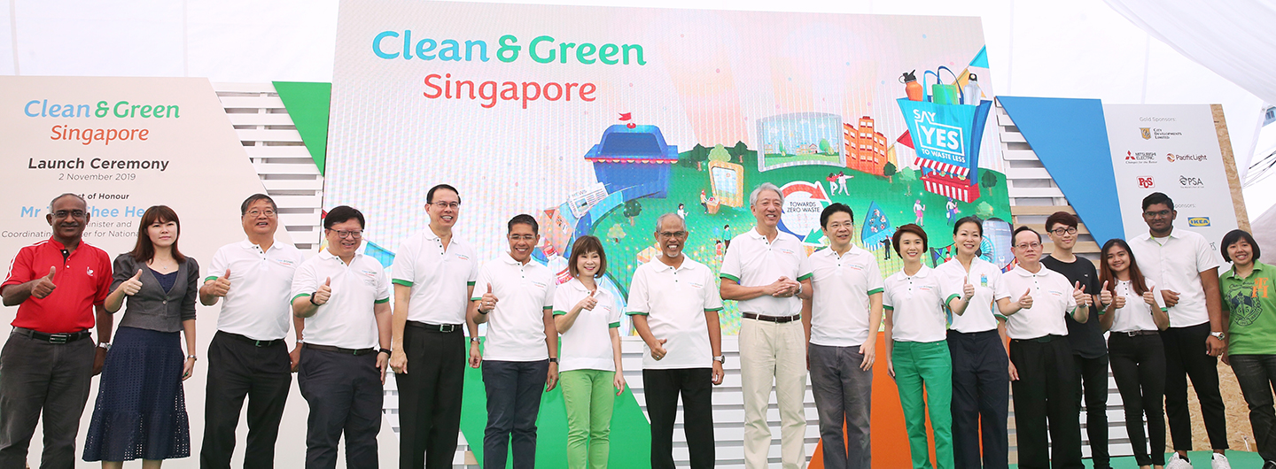 SM Teo Chee Hean at the Launch of Clean & Green Singapore 2019