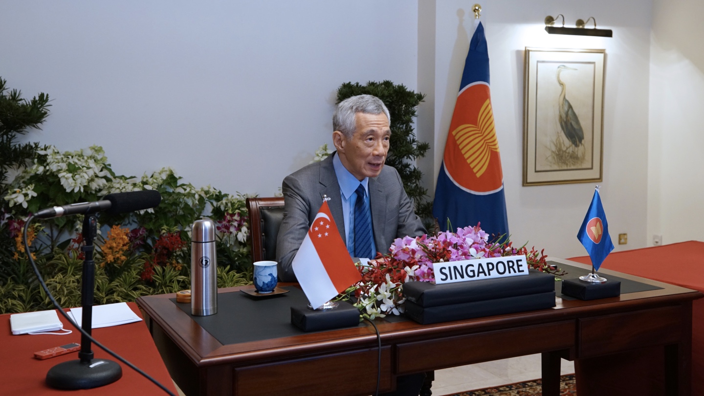 PM Lee Hsien Loong participated in the 36th ASEAN Summit, chaired by Vietnam, via video conference on 26 June 2020.