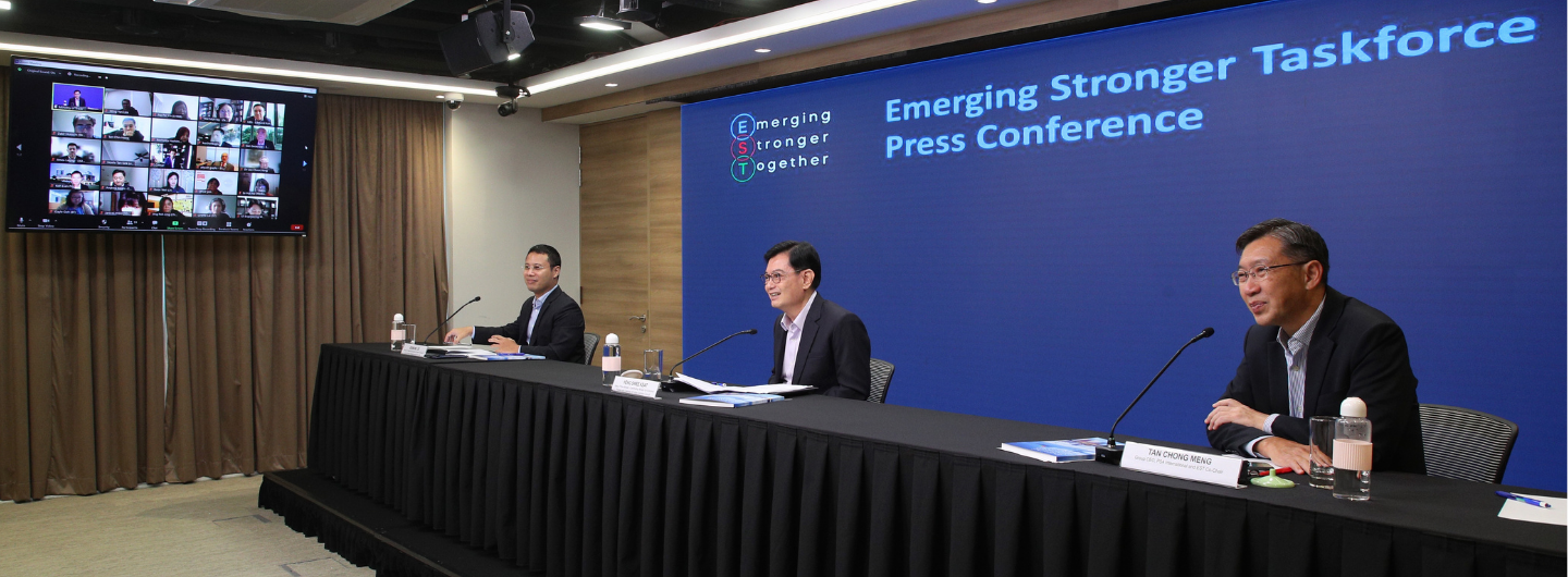 Emerging Stronger Taskforce Press Conference-May2021