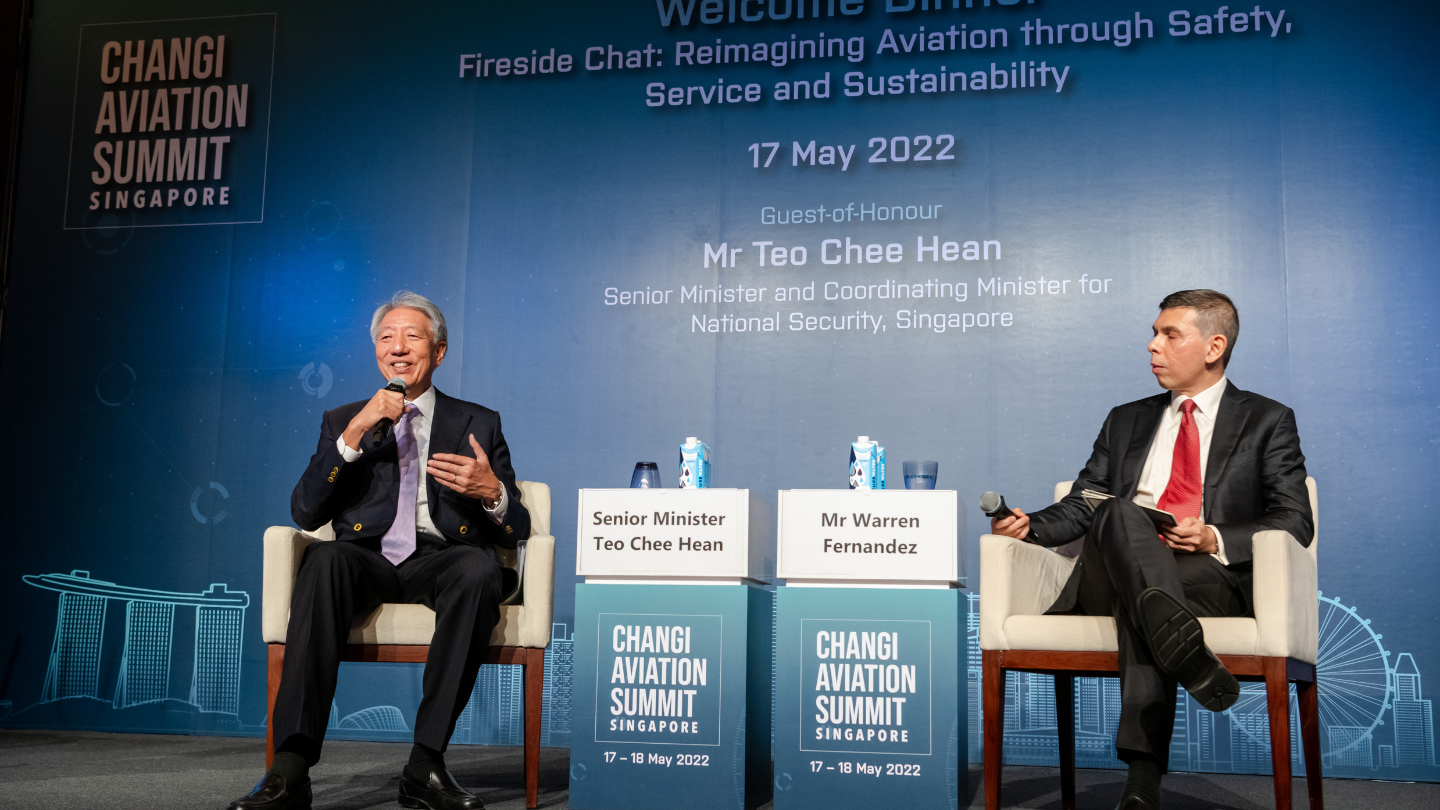 SM Teo at 2022 Changi Aviation Summit - Feature Image png