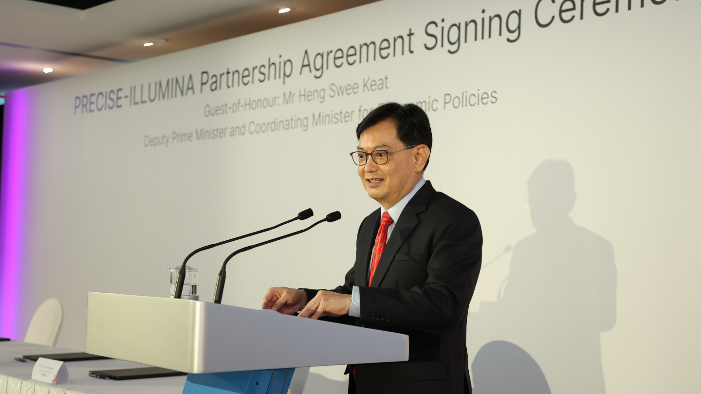20220526 - DPM Heng Swee Keat at PRECISE-Illumina Agreement Signing feature image png