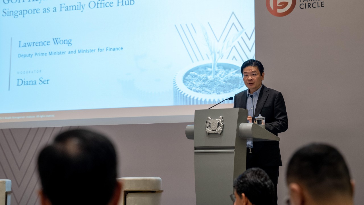 DPM Lawrence Wong at the Owners Symposium of the Global-Asia Family Office Summit feature jpg