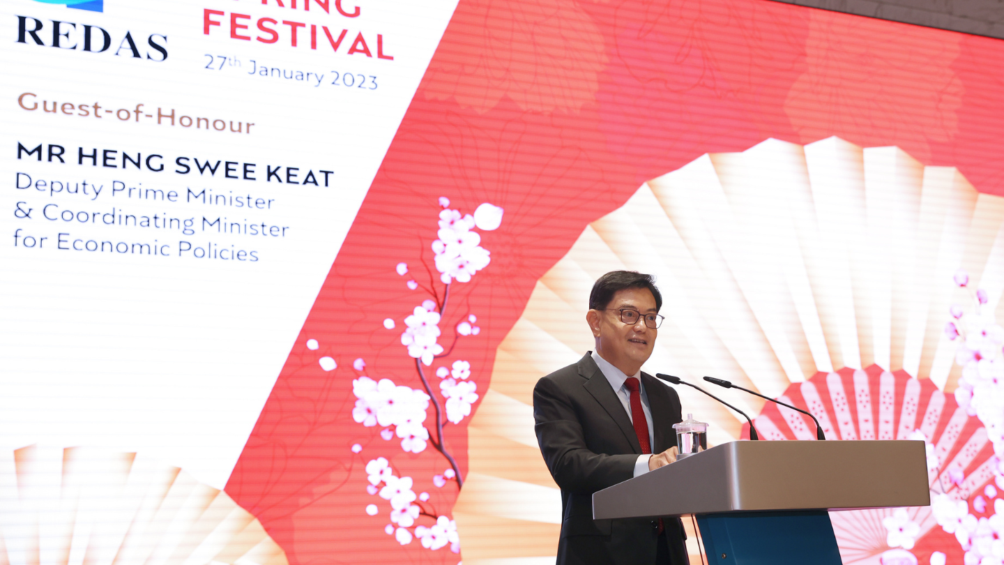 20230127 - DPM Heng Swee Keat at REDAS Spring Festival Lunch feature image png
