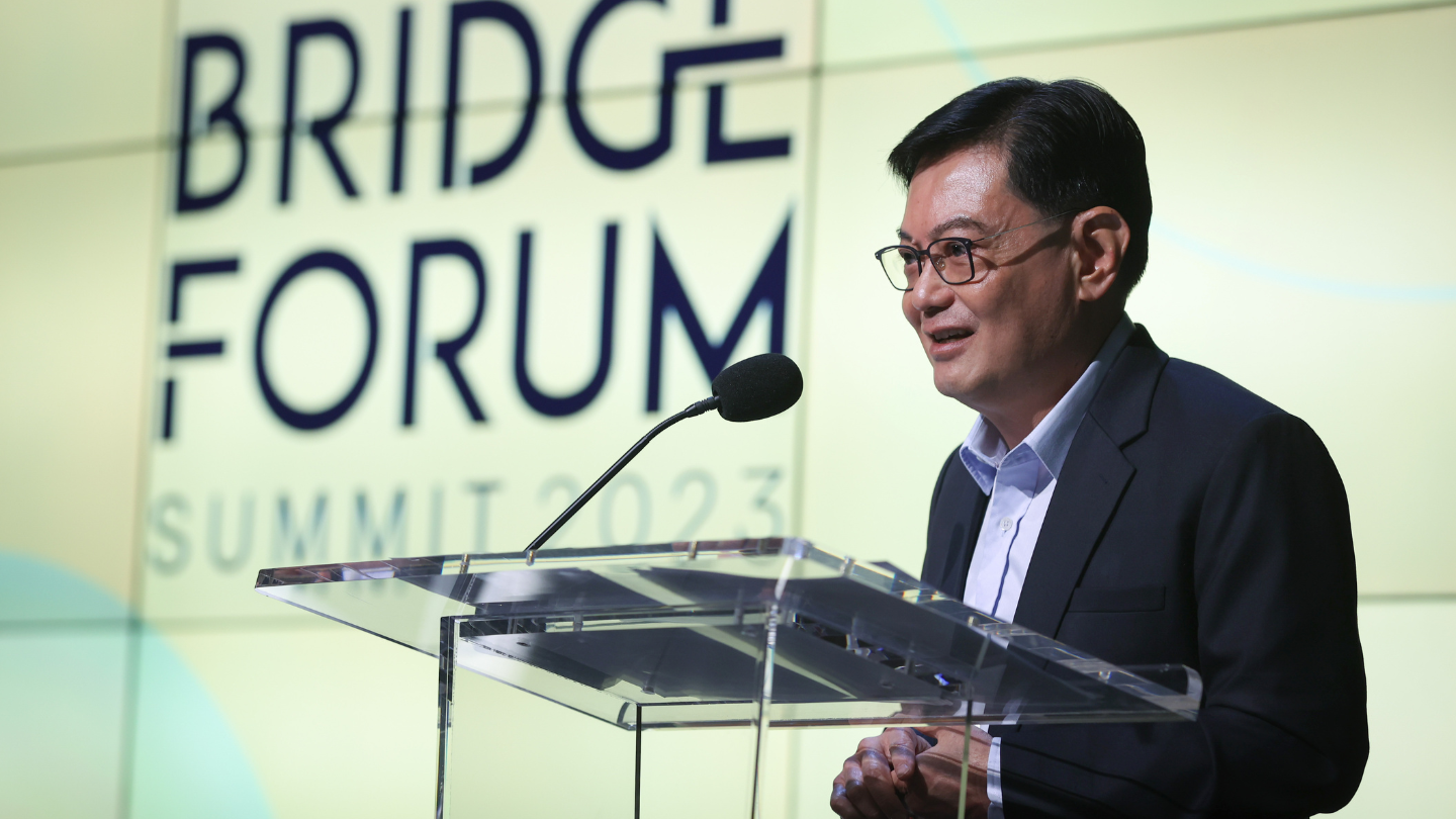 20230509 - DPM Heng Swee Keat at GIC Bridge Forum in San Francisco - Feature