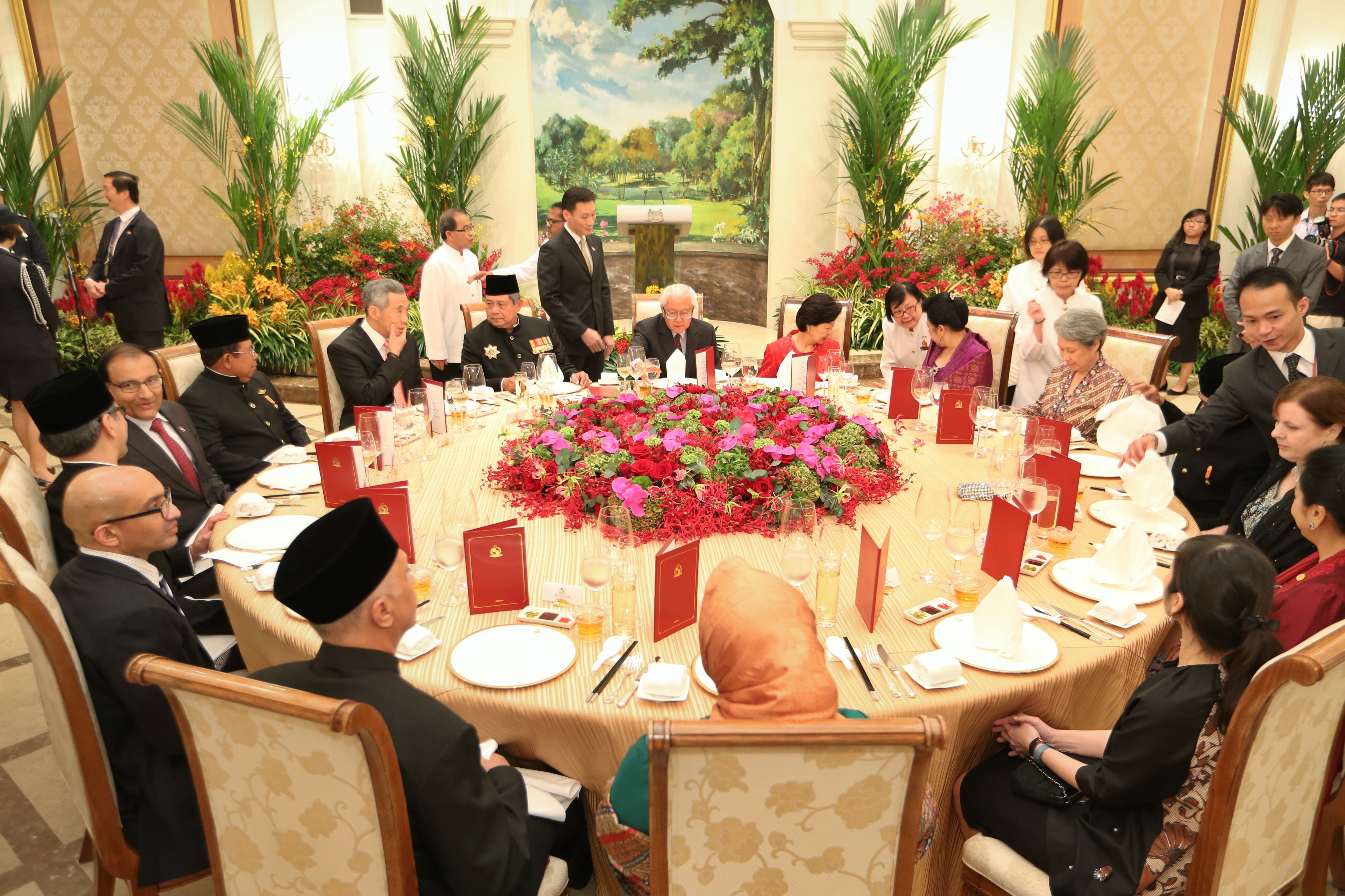 State Visit of the President of Indonesia Dr Susilo Bambang Yudhoyono - 2 to 4 Sep 2014 (MCI Photo by Terence Tan)