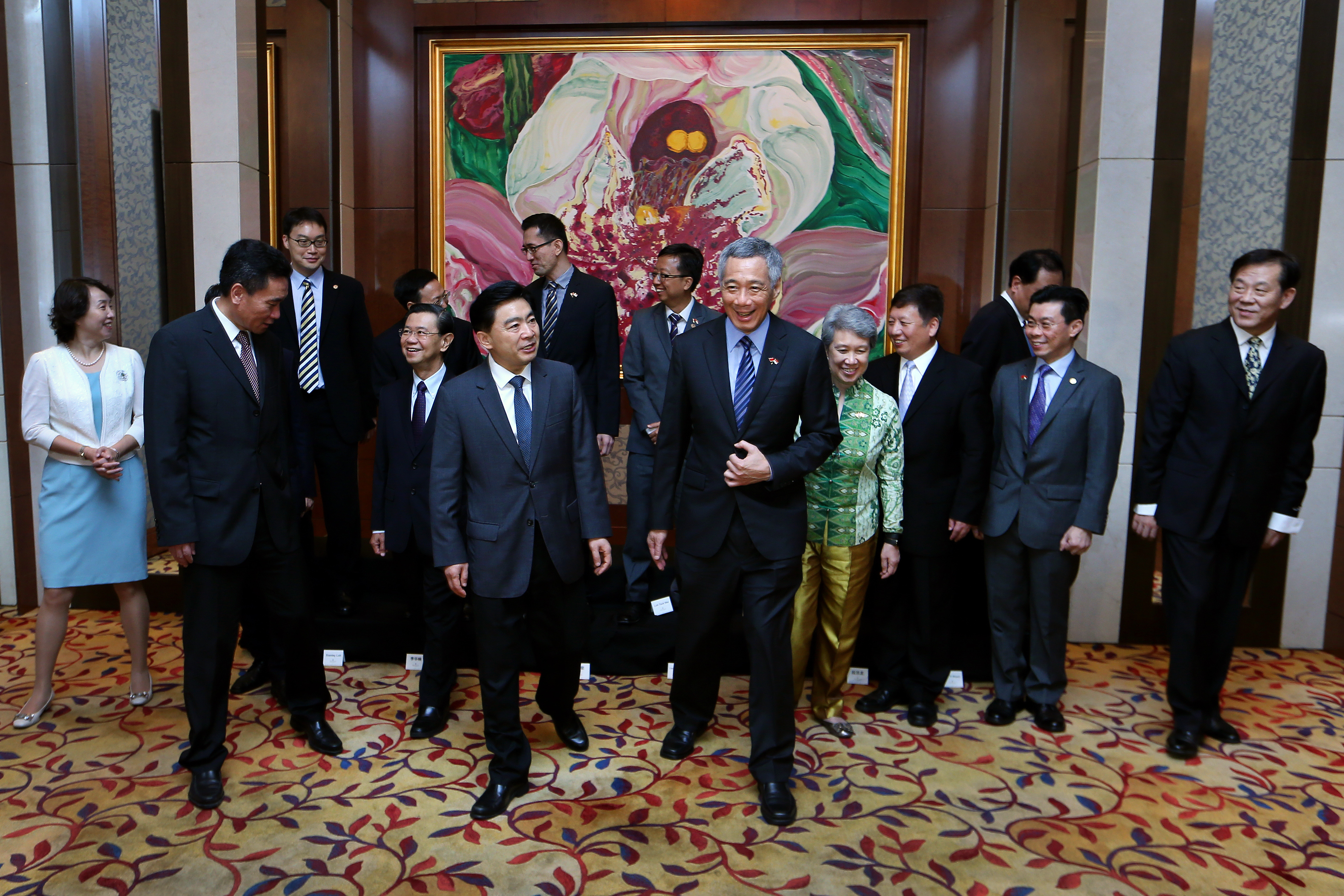 Visit of Prime Minister Lee Hsien Loong to China on 11 to 18 Sep 2014 (MCI Photo by Terence Tan)