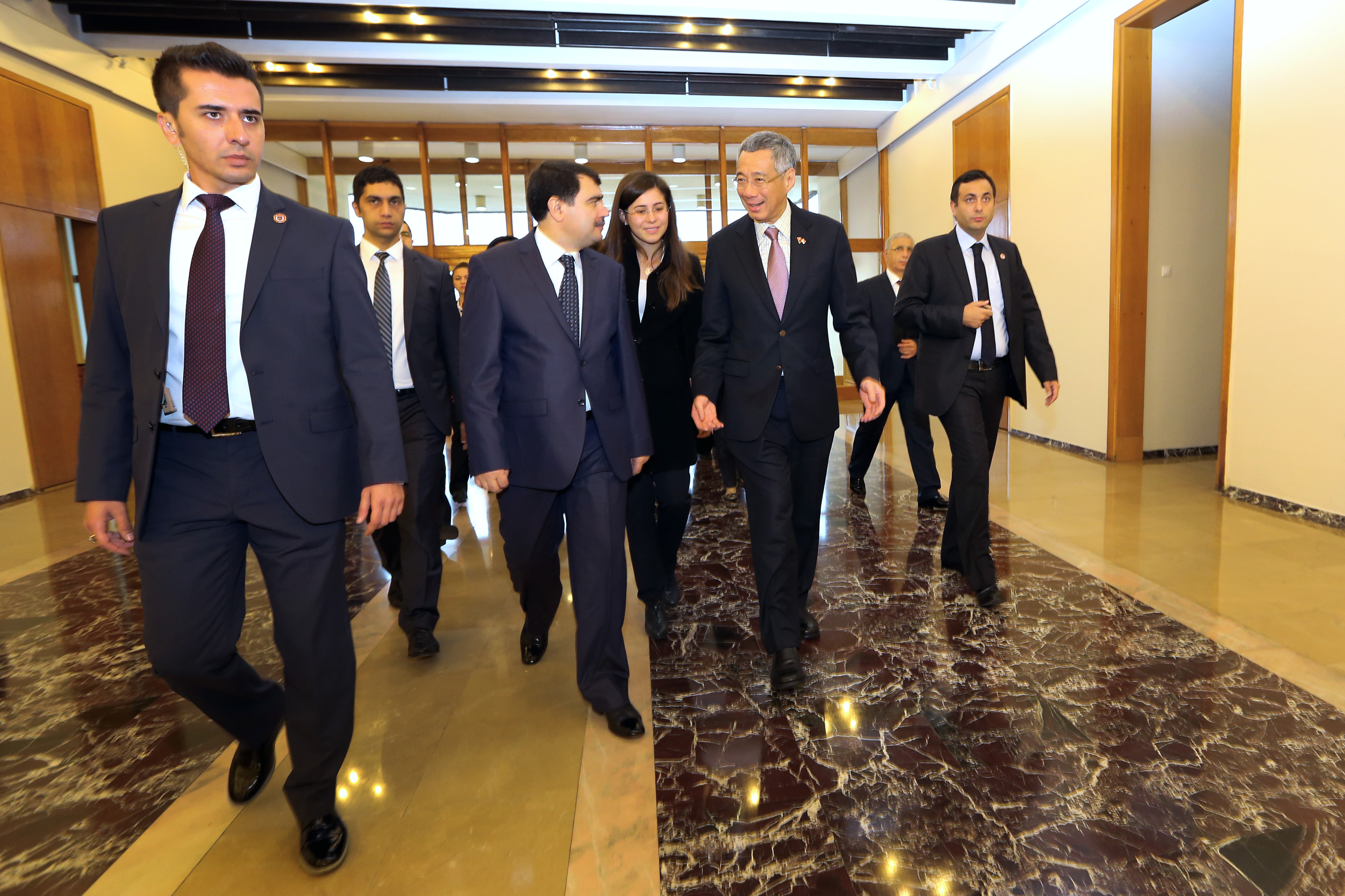 Visit of Prime Minister Lee Hsien Loong to the Republic of Turkey on 12 to 15 Oct 2014 (PMO Photo by Alex Qiu)