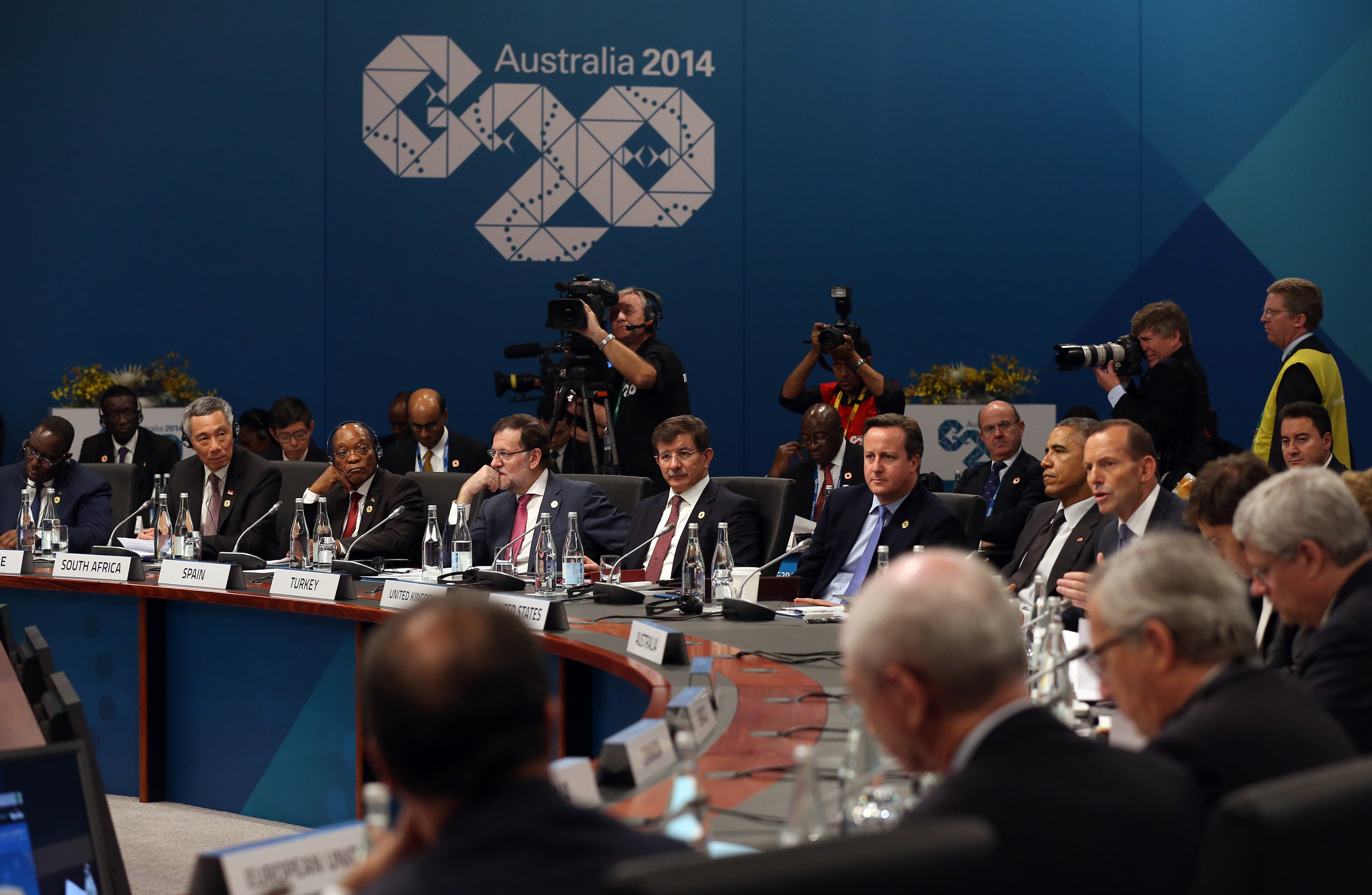 Prime Minister Lee Hsien Loong at the G20 Summit on 15 to 16 November in Brisbane, Australia (ST Photo © Singapore Press Holdings Limited. Reproduced with permission)