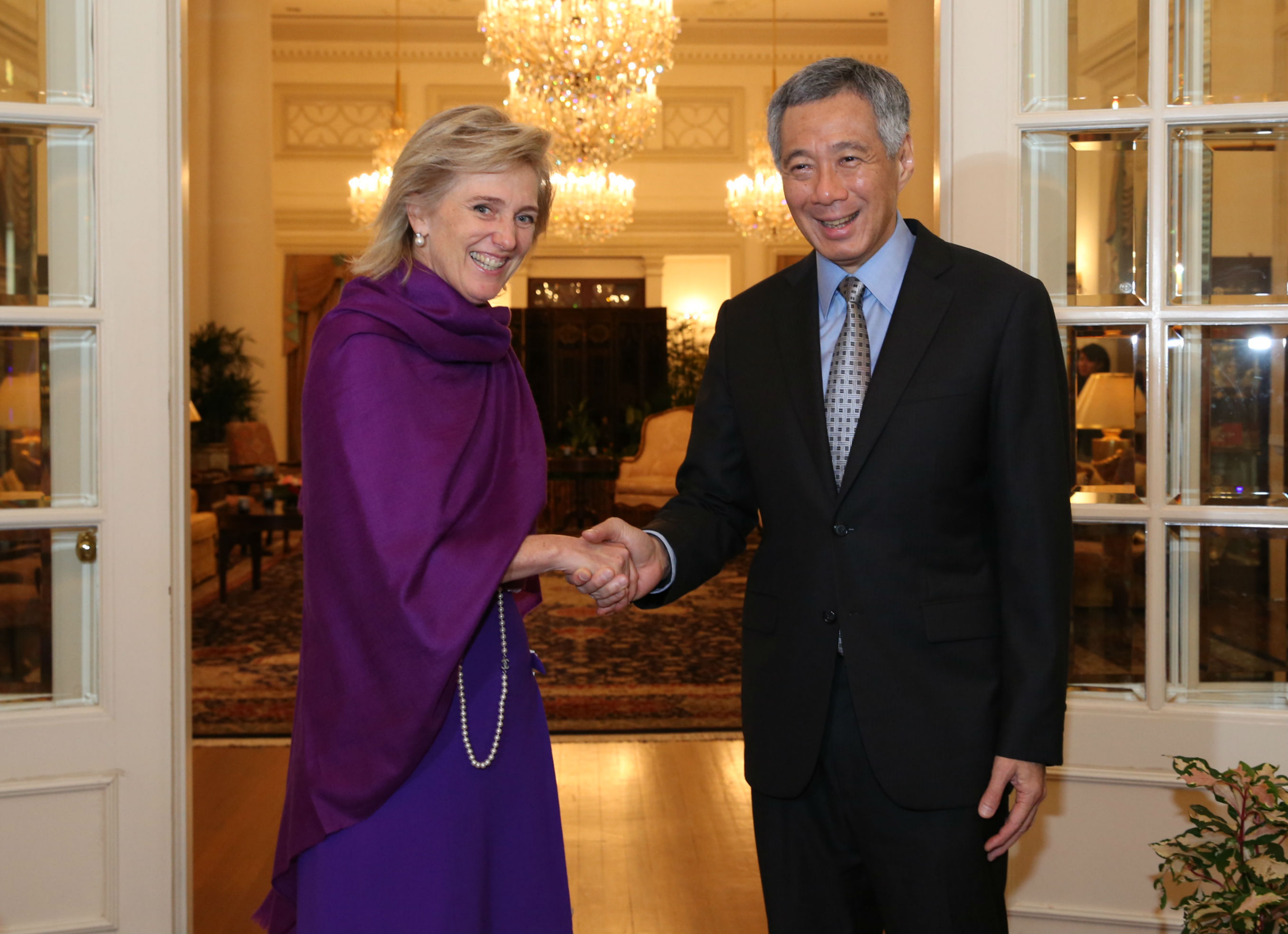 Official Visit by HRH Princess Astrid of Belgium to Singapore - Nov 2014 (MCI Photo by Chwee)