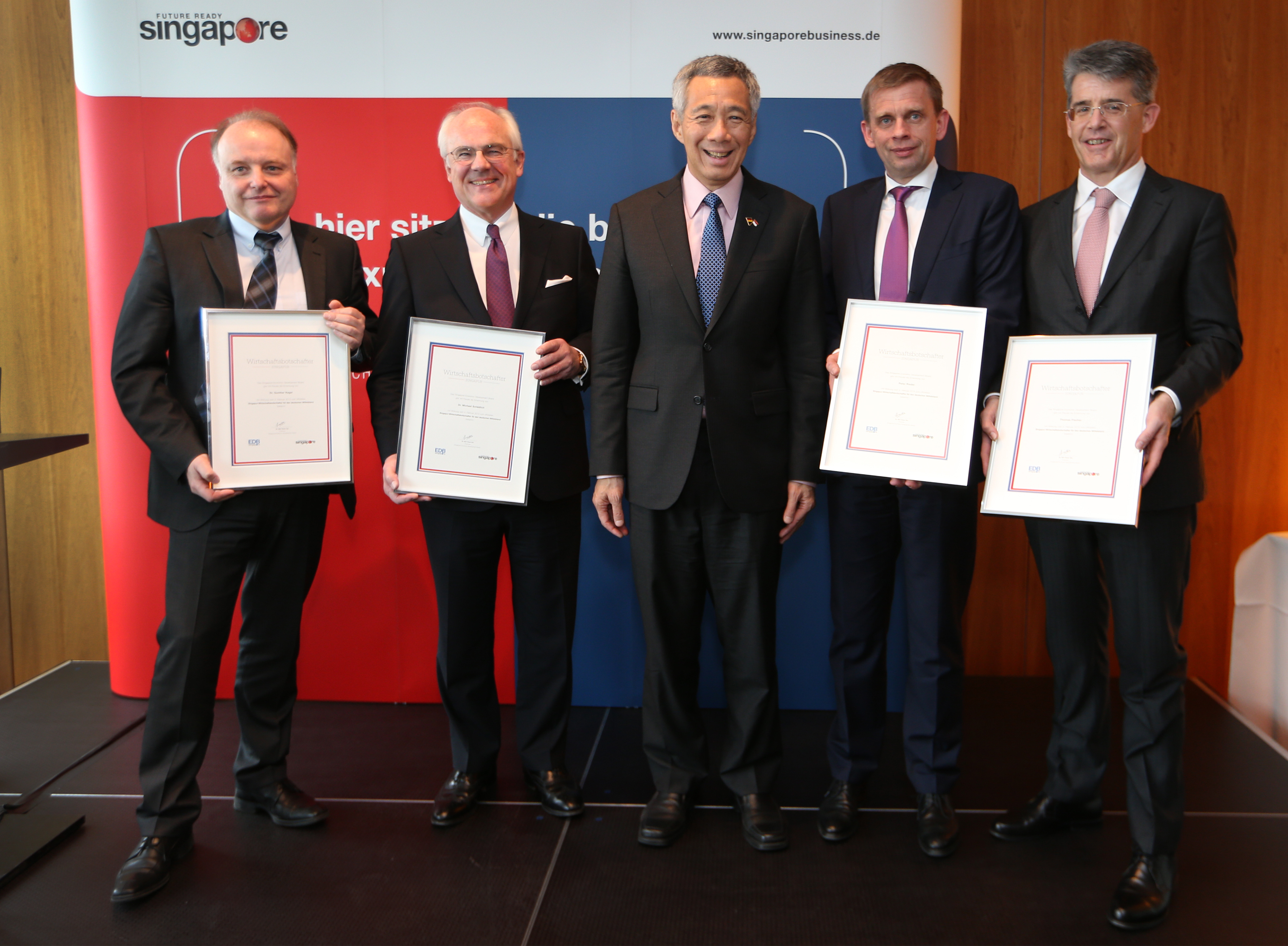 Visit to Germany by Prime Minister Lee Hsien Loong - Feb 2015 (MCI Photo by Terence Tan)