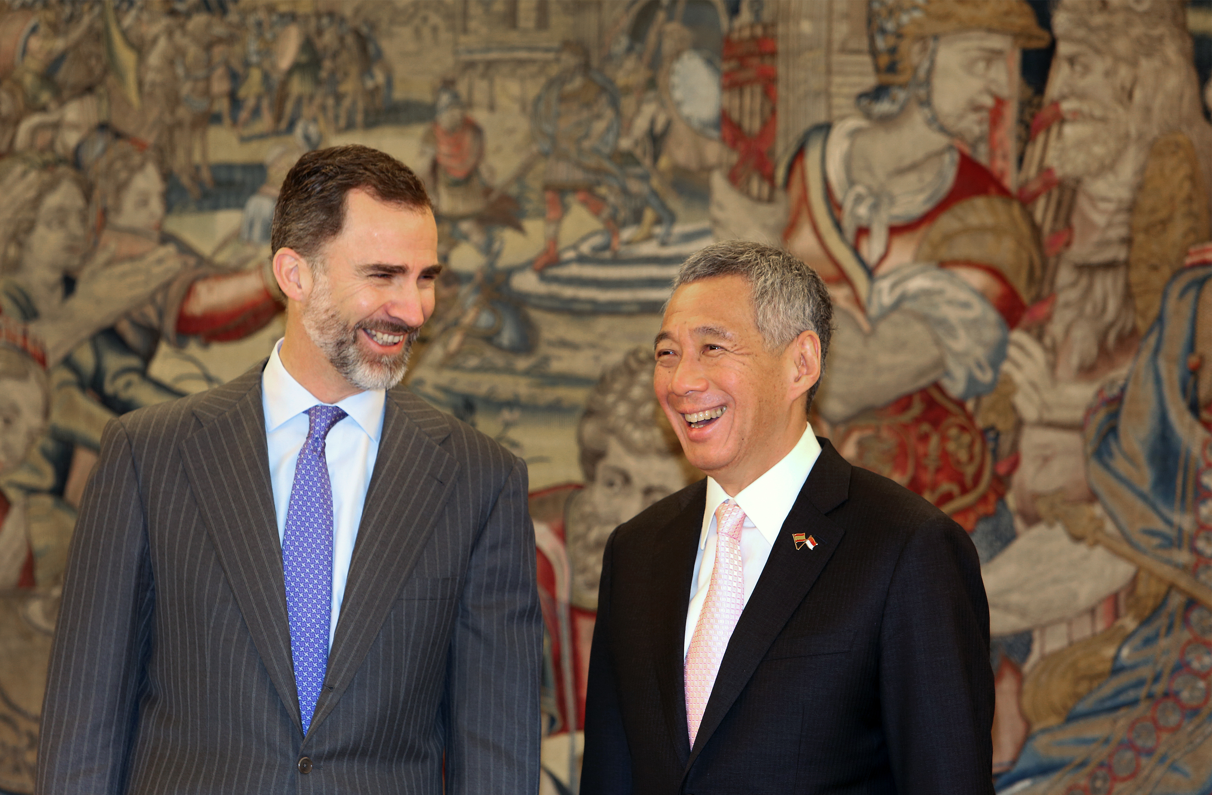 Visit to Spain by Prime Minister Lee Hsien Loong - Feb 2015 (MCI Photo by Terence Tan)