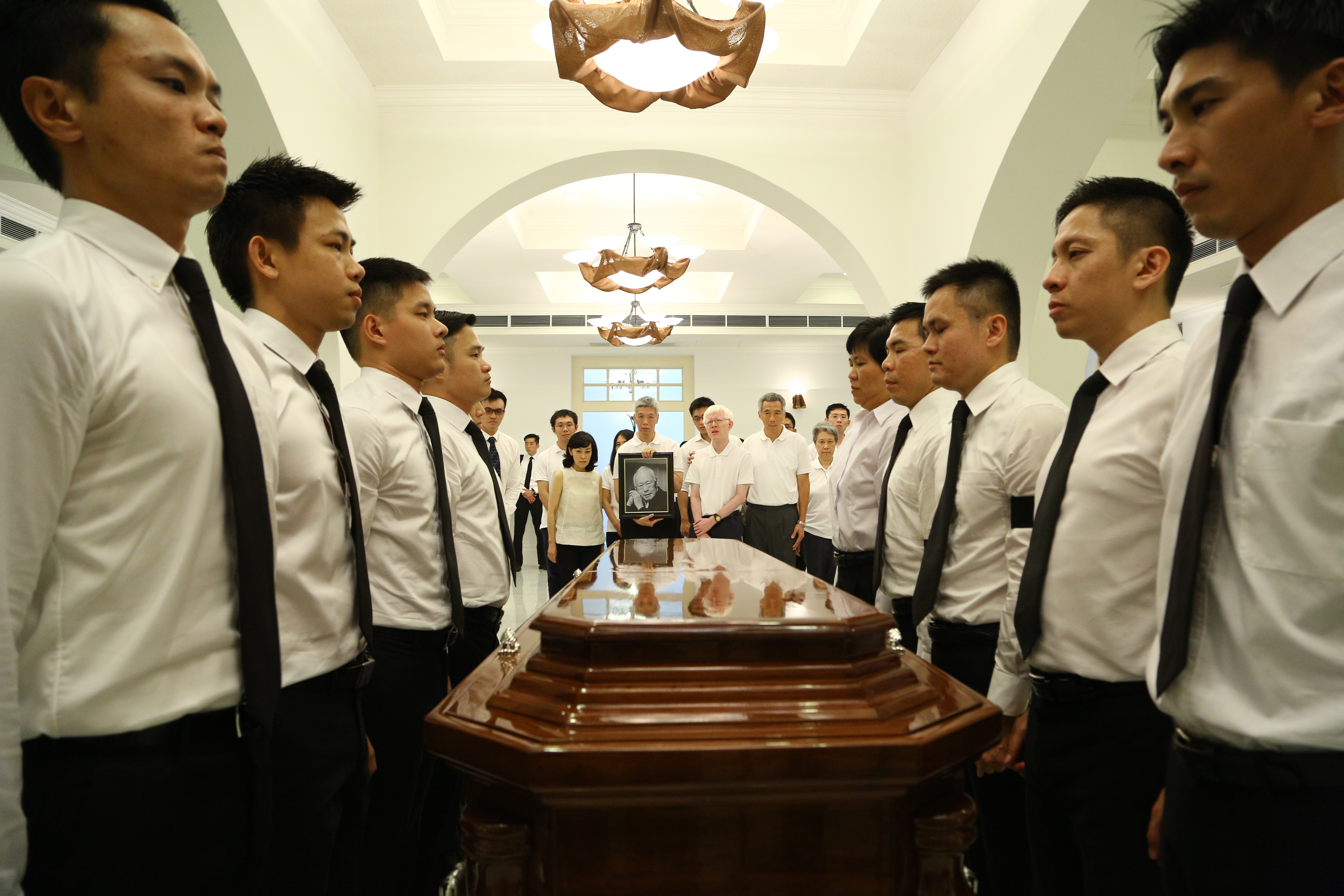 Family Wake of Mr Lee Kuan Yew - Mar 2015 (MCI Photo by Kenji Soon)