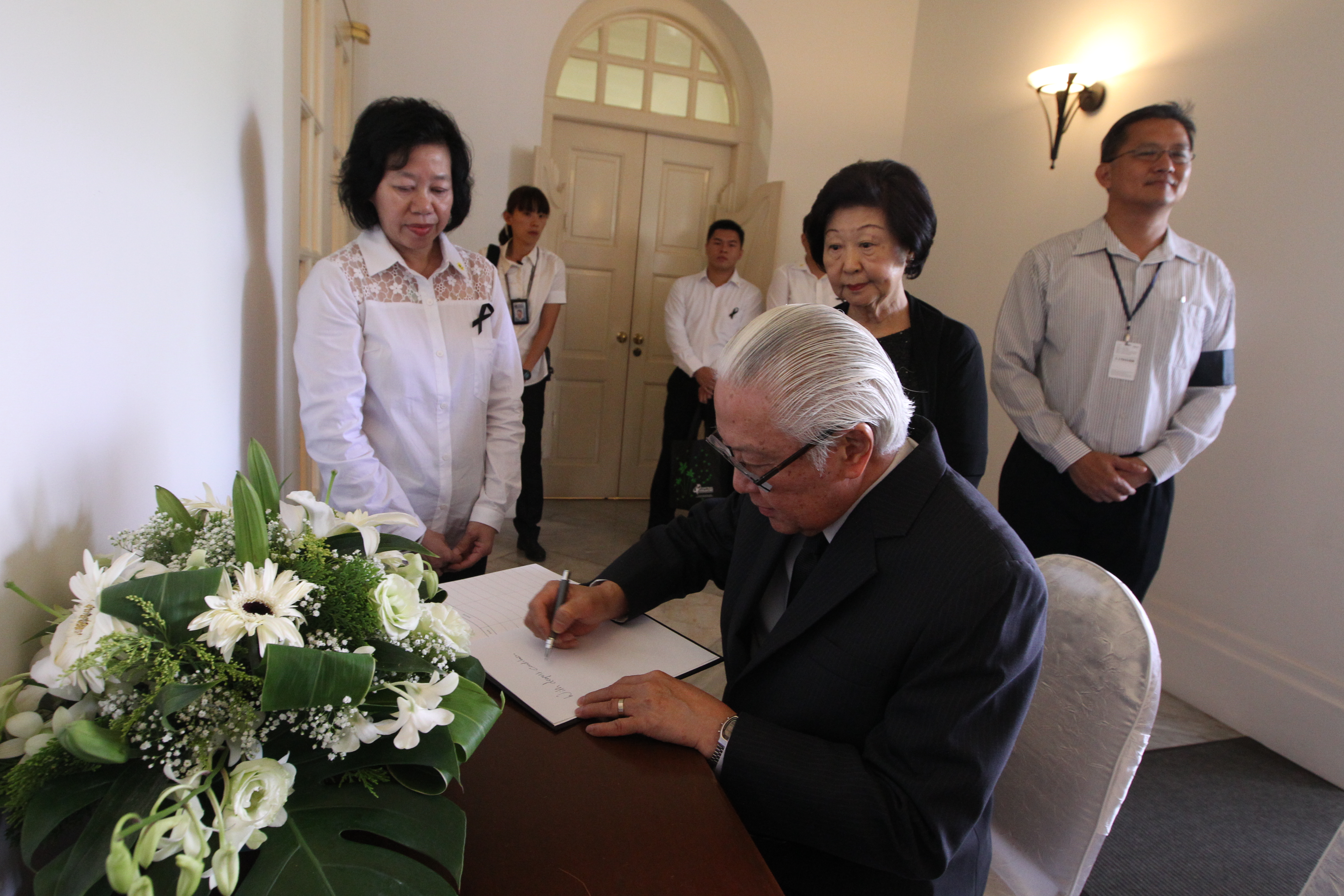 Family Wake of Mr Lee Kuan Yew - Mar 2015 (MCI Photo by Chwee)