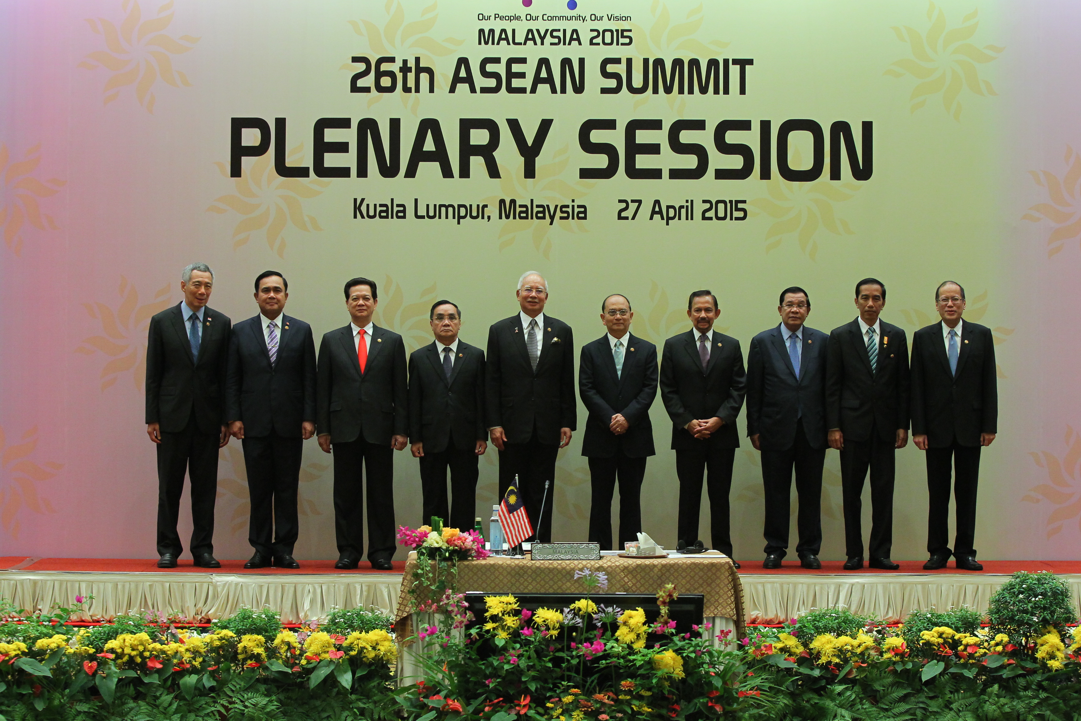 26th ASEAN Summit - Apr 2015 (MCI Photo by Kenji Soon)